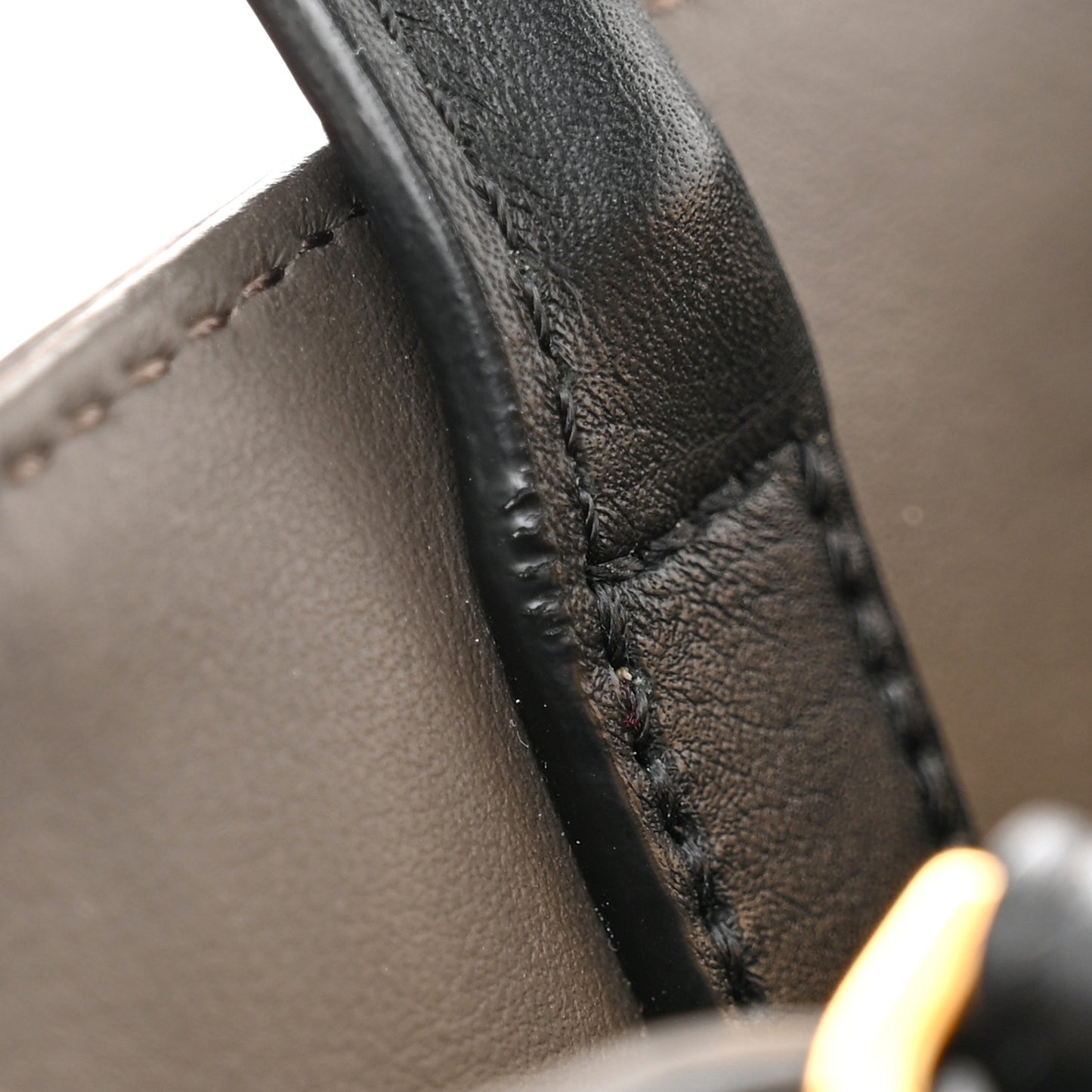 Vitello Dolce Century Petite 2Jours Tote Black Carbone