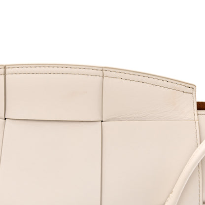 Bottega Veneta French Calfskin Maxi Intrecciato Small Arco Bianco 11 of 11