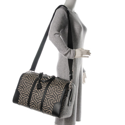 Gucci GG Supreme Monogram Caleido Medium Duffle Black 2 of 7