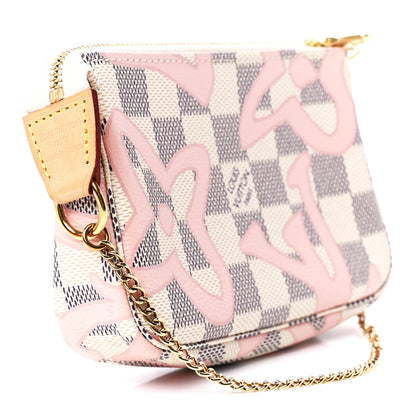 Louis Vuitton Damier Azur Tahitienne Mini Pochette Accessories 3 of 12
