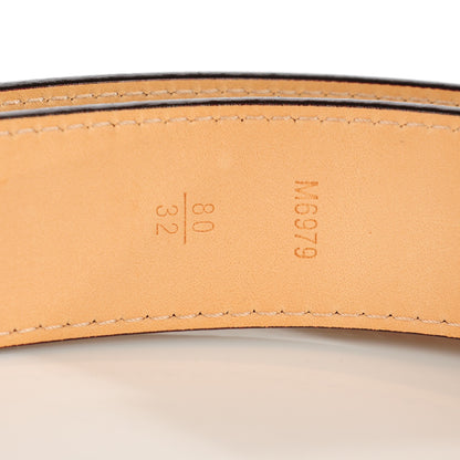 Louis Vuitton Vernis Ceinture 30mm Belt 80 32 Amarante 6 of 7