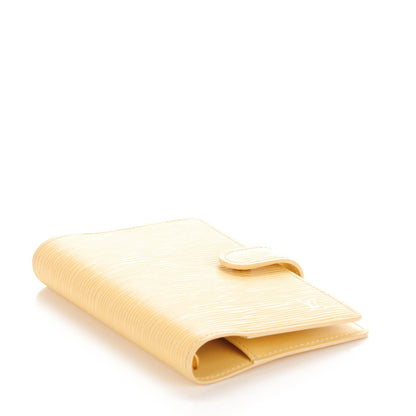 Louis Vuitton Epi Small Ring Agenda Cover Vanilla 4 of 7