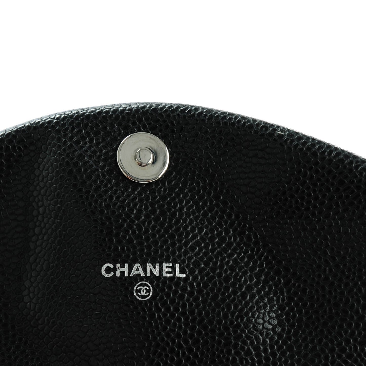 Caviar Half Moon Wallet On Chain WOC Black