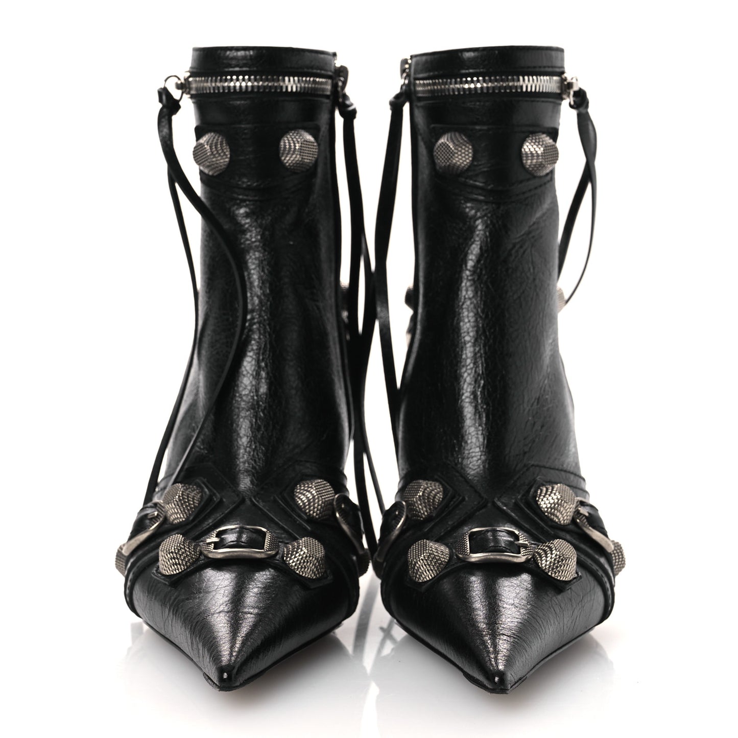 Agneau Arena Cagole 70mm Ankle Boots 36 Black