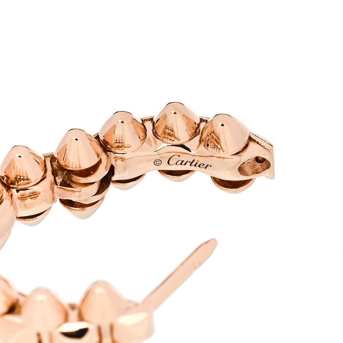 Cartier 18K Pink Gold Mini Clash de Cartier Earrings 4 of 6