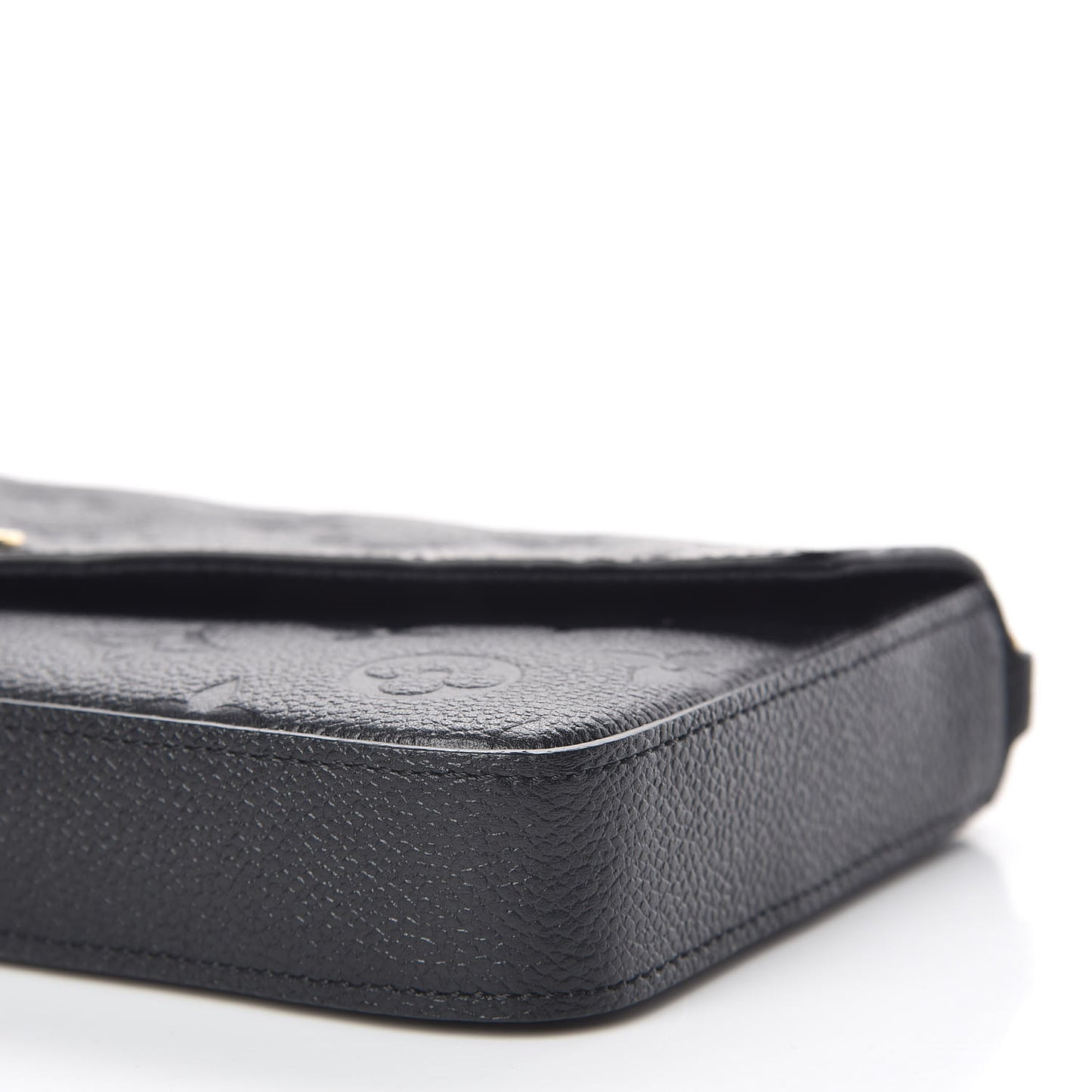 Empreinte Pochette Felicie Chain Wallet Black
