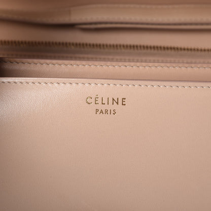 Celine Box Calfskin Large Classic Box Flap Bag Powder 6 of 7