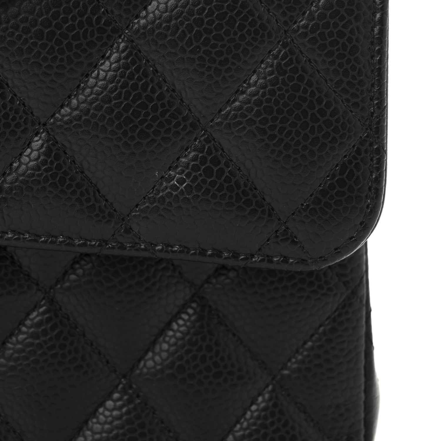 Chanel Caviar Quilted Small Double Flap Black 11 of 12