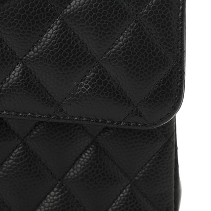 Chanel Caviar Quilted Small Double Flap Black 11 of 12