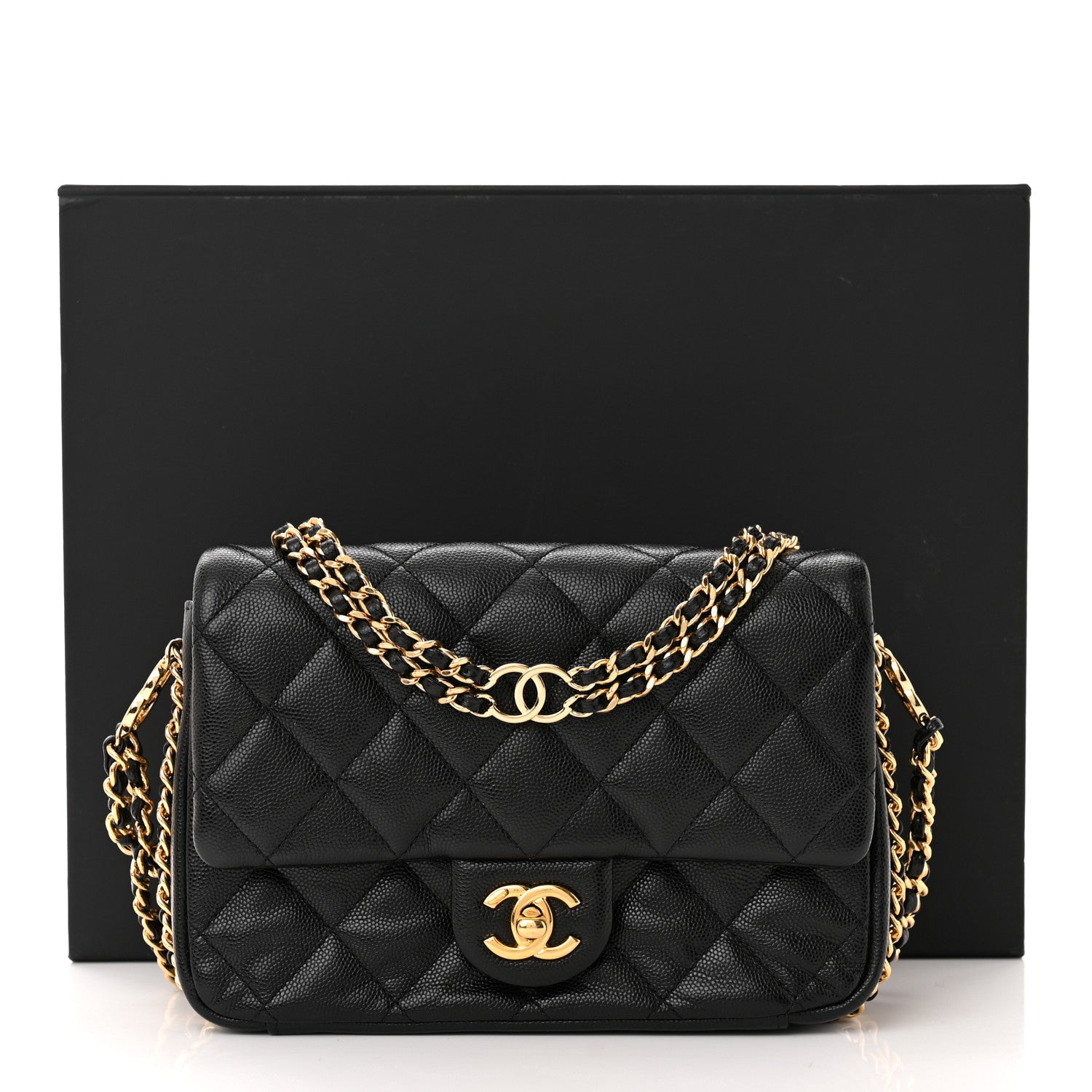 Chanel Caviar Quilted Mini CC You Flap Black 11 of 11