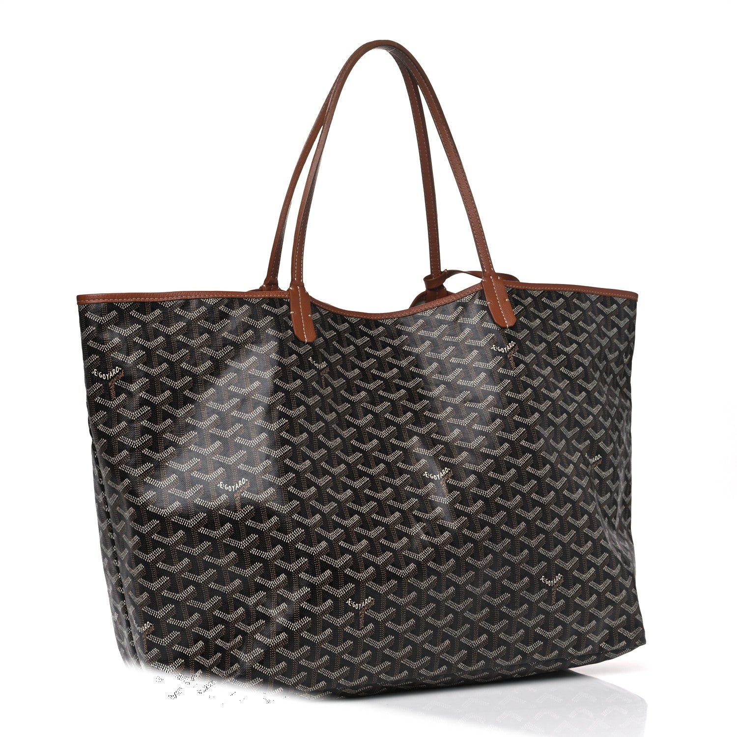 Goyard Goyardine Saint Louis GM Black Gold 3 of 16