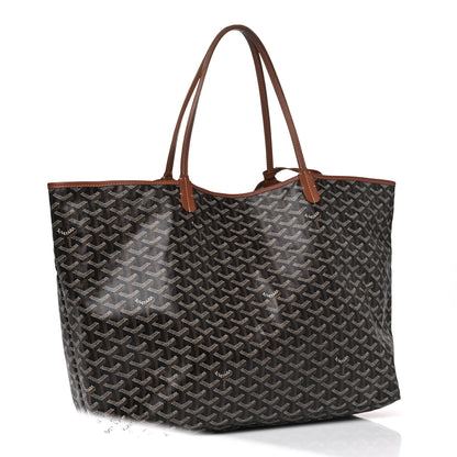 Goyard Goyardine Saint Louis GM Black Gold 3 of 16