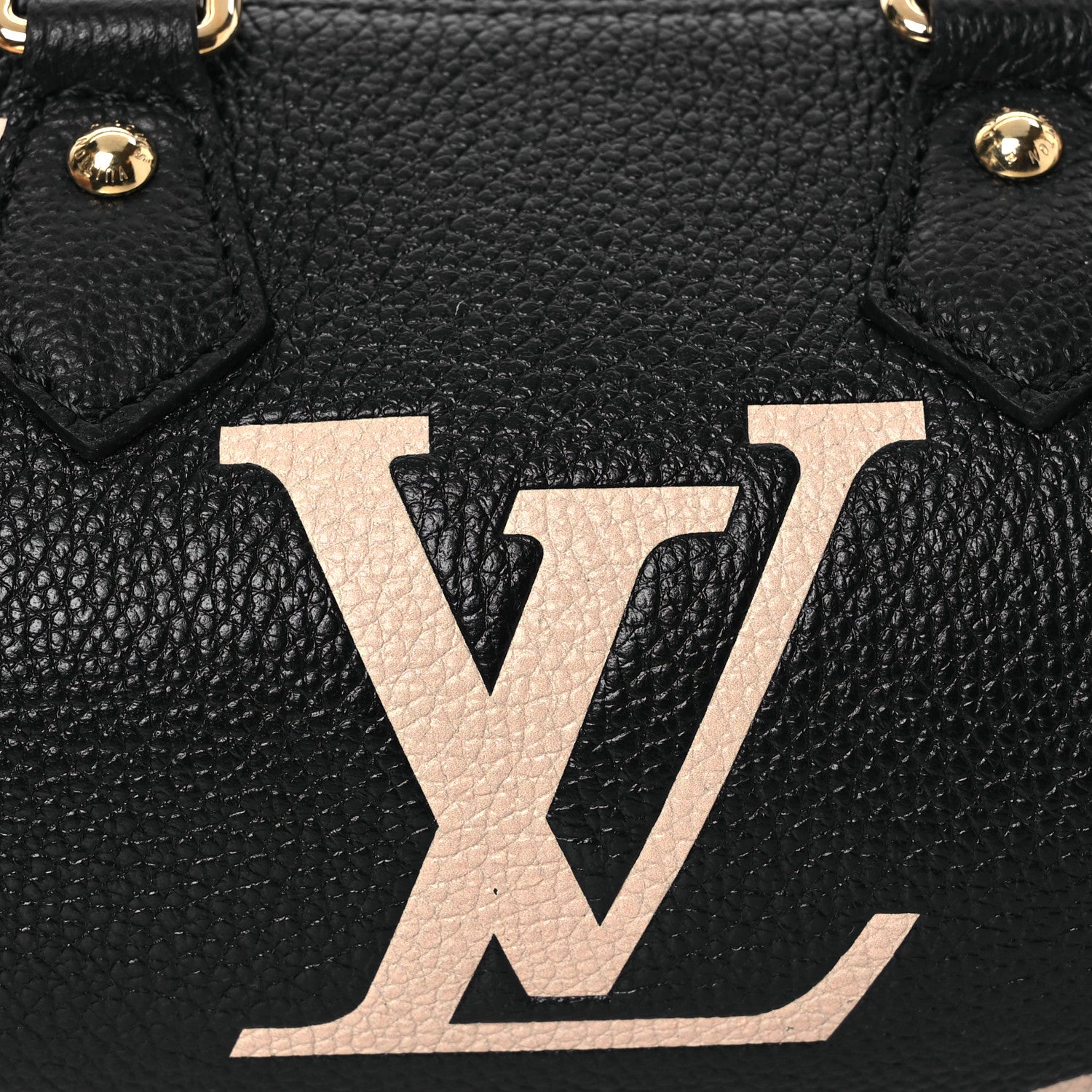 Louis Vuitton Empreinte Monogram Giant Papillon BB Black Beige 7 of 9
