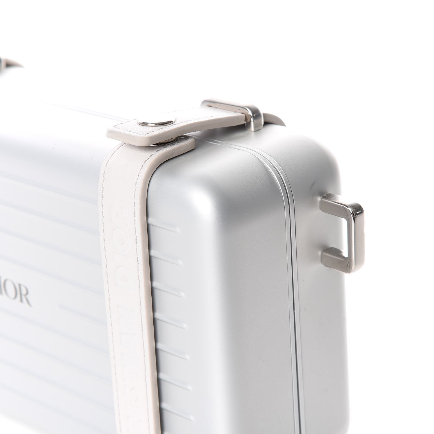 Christian Dior X RIMOWA Aluminum Personal Clutch On Strap Silver 10 of 16