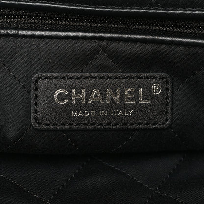 Chanel Shiny Calfskin Quilted Large Chanel 22 So Black 8 of 11