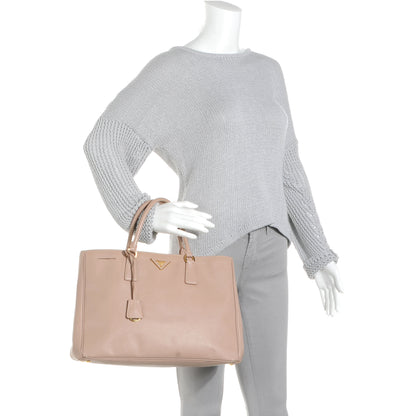 Prada Saffiano Lux Large Tote Cammeo 2 of 9