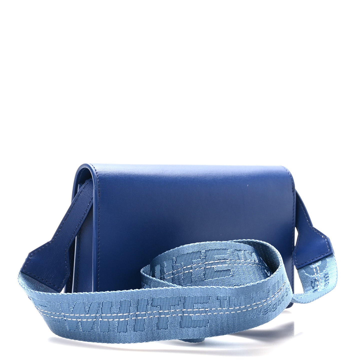 Calfskin Jitney 0.5 Crossbody Bag Blue