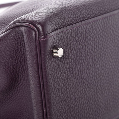 Hermes Togo Kelly Retourne 35 Raisin 7 of 51
