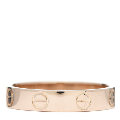 Cartier 18K Pink Gold 3.5mm LOVE Wedding Band Ring 52 6 3 of 5