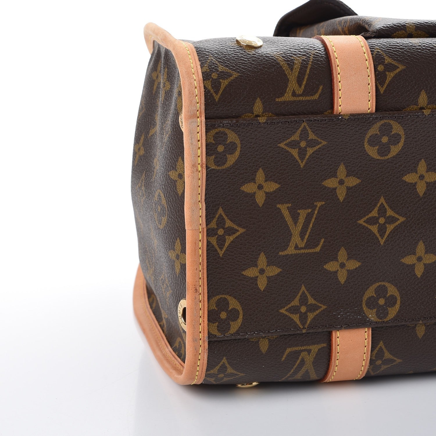 Louis Vuitton Monogram Baxter PM Dog Pet Carrier 9 of 10