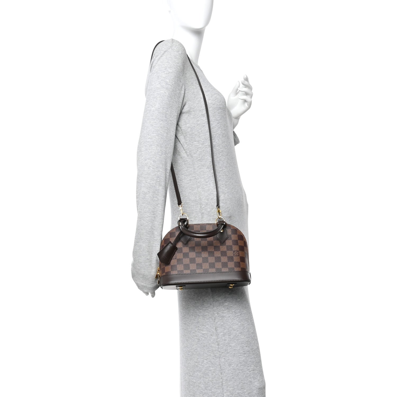 Louis Vuitton Damier Ebene Alma BB 2 of 10