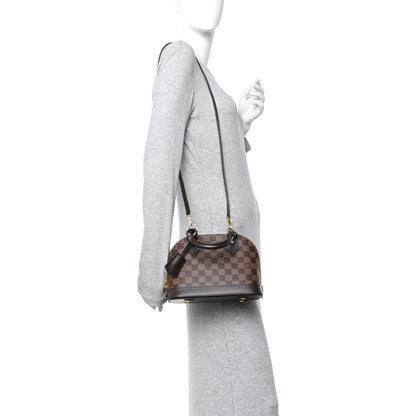 Louis Vuitton Damier Ebene Alma BB 2 of 10
