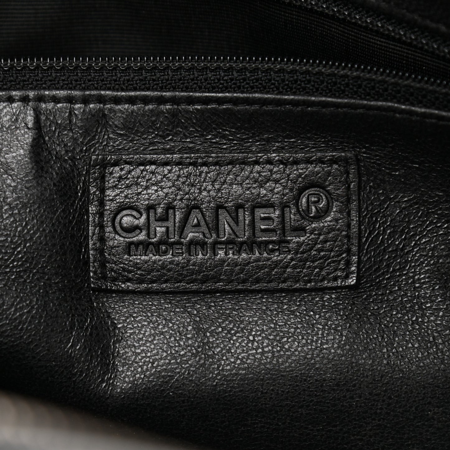 Caviar Patent Quilted Large Bowler Black