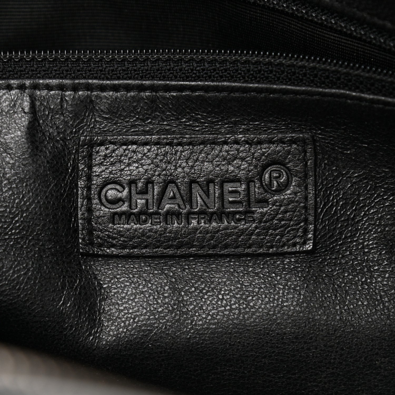 Chanel Caviar Patent Quilted Large Bowler Black 6 of 13