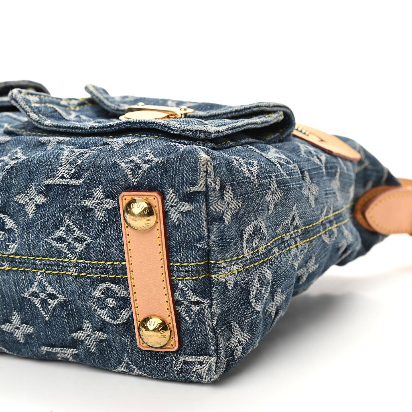 Monogram Denim Baggy PM Blue