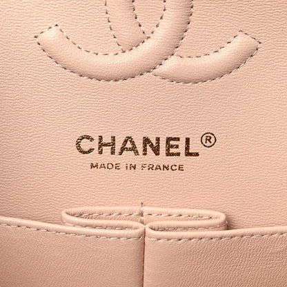 Chanel Caviar Chevron Quilted Small Double Flap Beige 6 of 11
