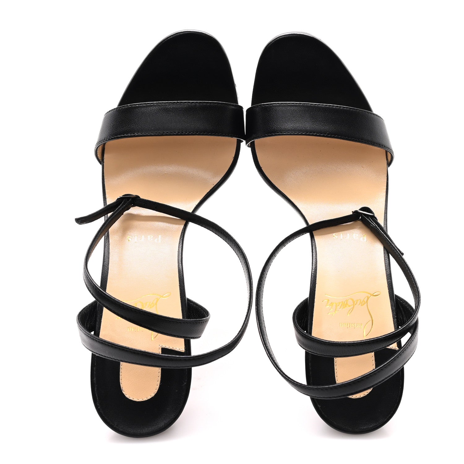 Christian Louboutin Nappa Loubi Queen 120 Pumps 39 Black 2 of 8