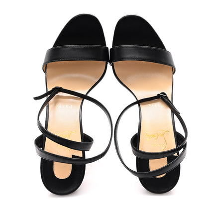 Christian Louboutin Nappa Loubi Queen 120 Pumps 39 Black 2 of 8