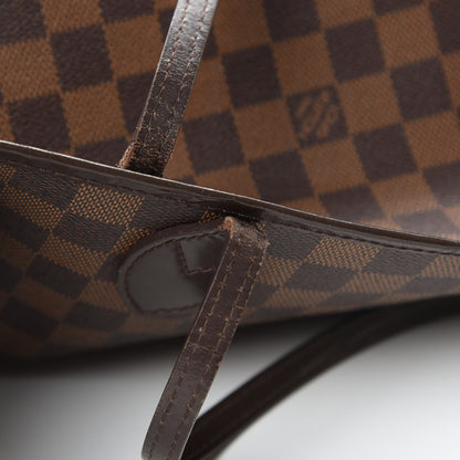 Louis Vuitton Damier Ebene Neverfull MM 18 of 22