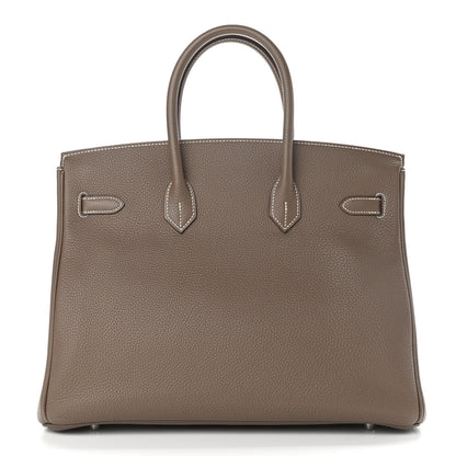 Hermes Togo Birkin 35 Etoupe 4 of 33