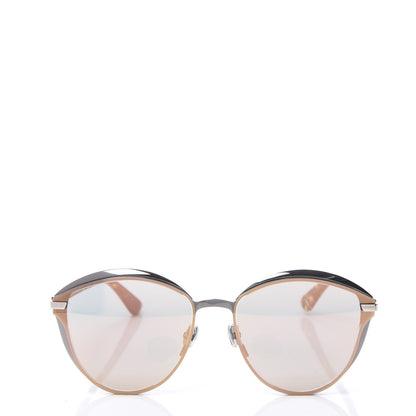 Christian Dior Round Mirrored Murmure Sunglasses Havana 2 of 8