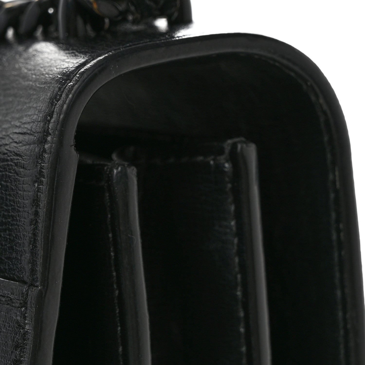 Saint Laurent Calfskin Medium Monogram Sunset Satchel Black 16 of 16