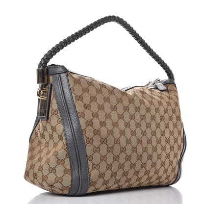 Gucci Monogram Medium Bella Hobo Grey 3 of 12