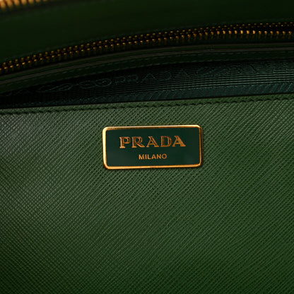 Prada Saffiano Medium Double Zip Galleria Tote 8 of 12