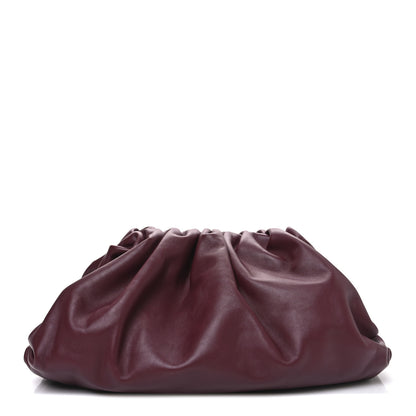 Bottega Veneta Smooth Butter Calf The Pouch Oversized Clutch Bordeaux 1 of 11
