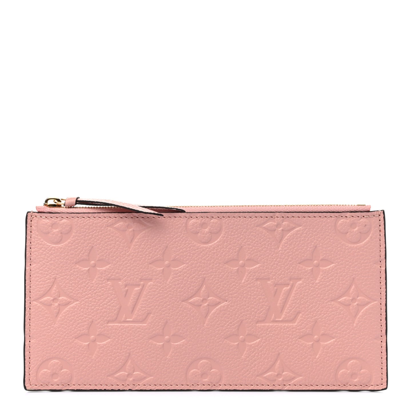 Empreinte Felicie Chain Wallet Zippered Insert Rose Poudre