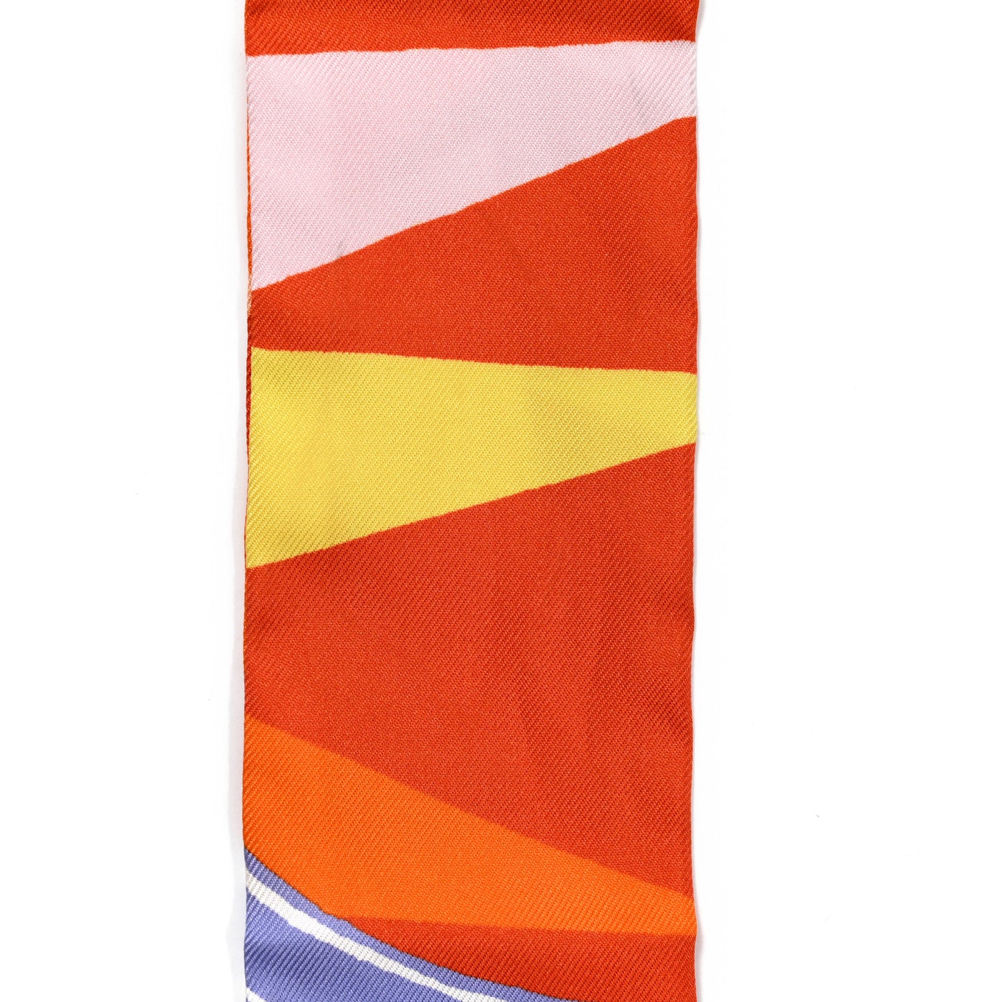 Silk Jeu de Soie Uniforme Twilly Vieux Rose Orange