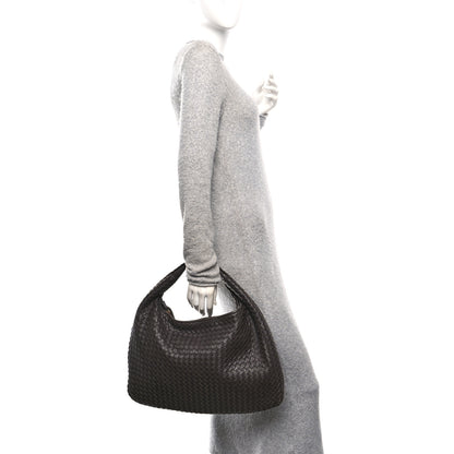 Bottega Veneta Nappa Intrecciato Medium Veneta Hobo Ebano 2 of 10
