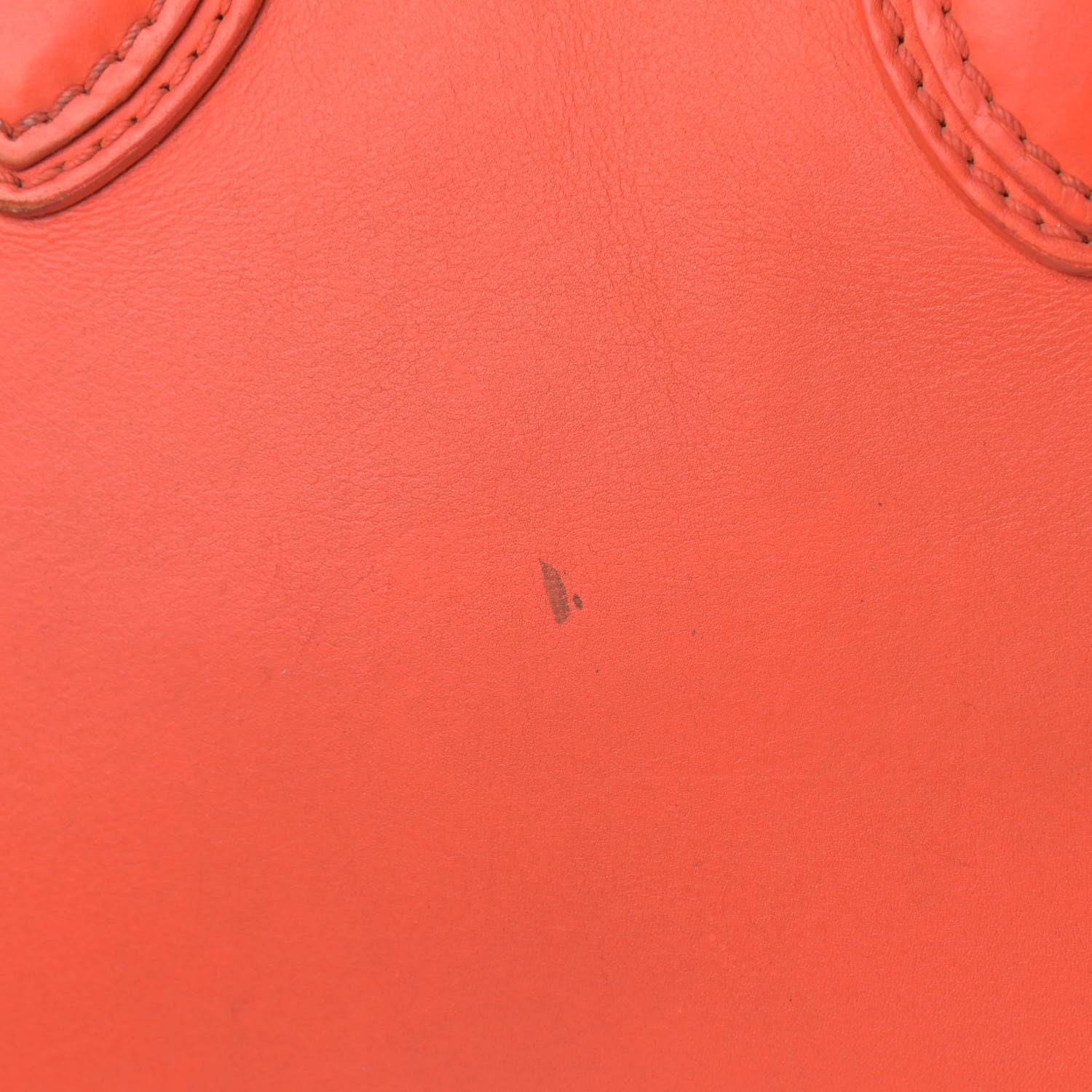 Celine Smooth Calfskin Micro Luggage Bright Orange 22 of 30