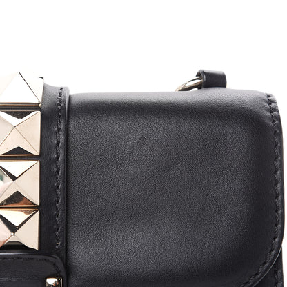 Valentino Garavani Vitello Small Glam Lock Rockstud Flap Black 10 of 13