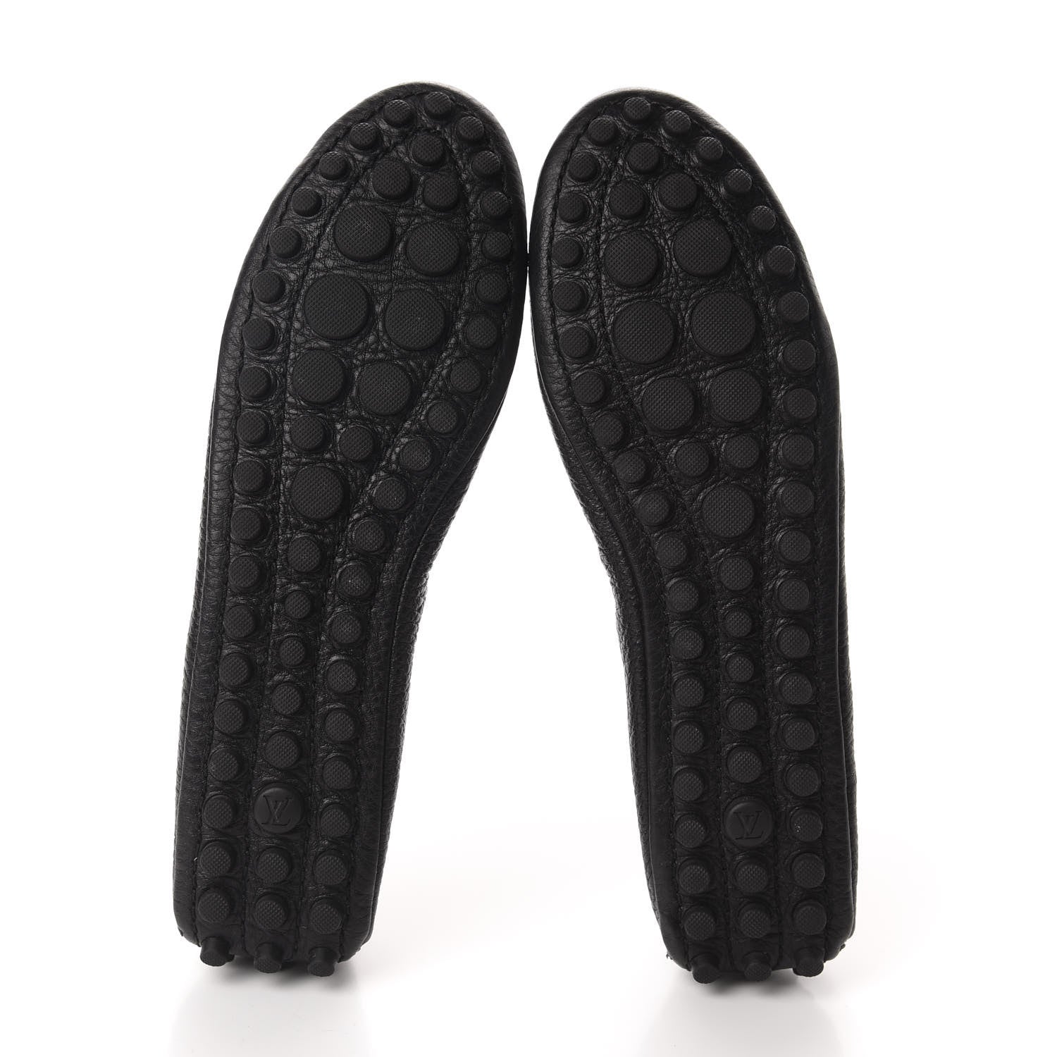 Louis Vuitton Calfskin Lemon Ballerina Flats 37 Black 6 of 9