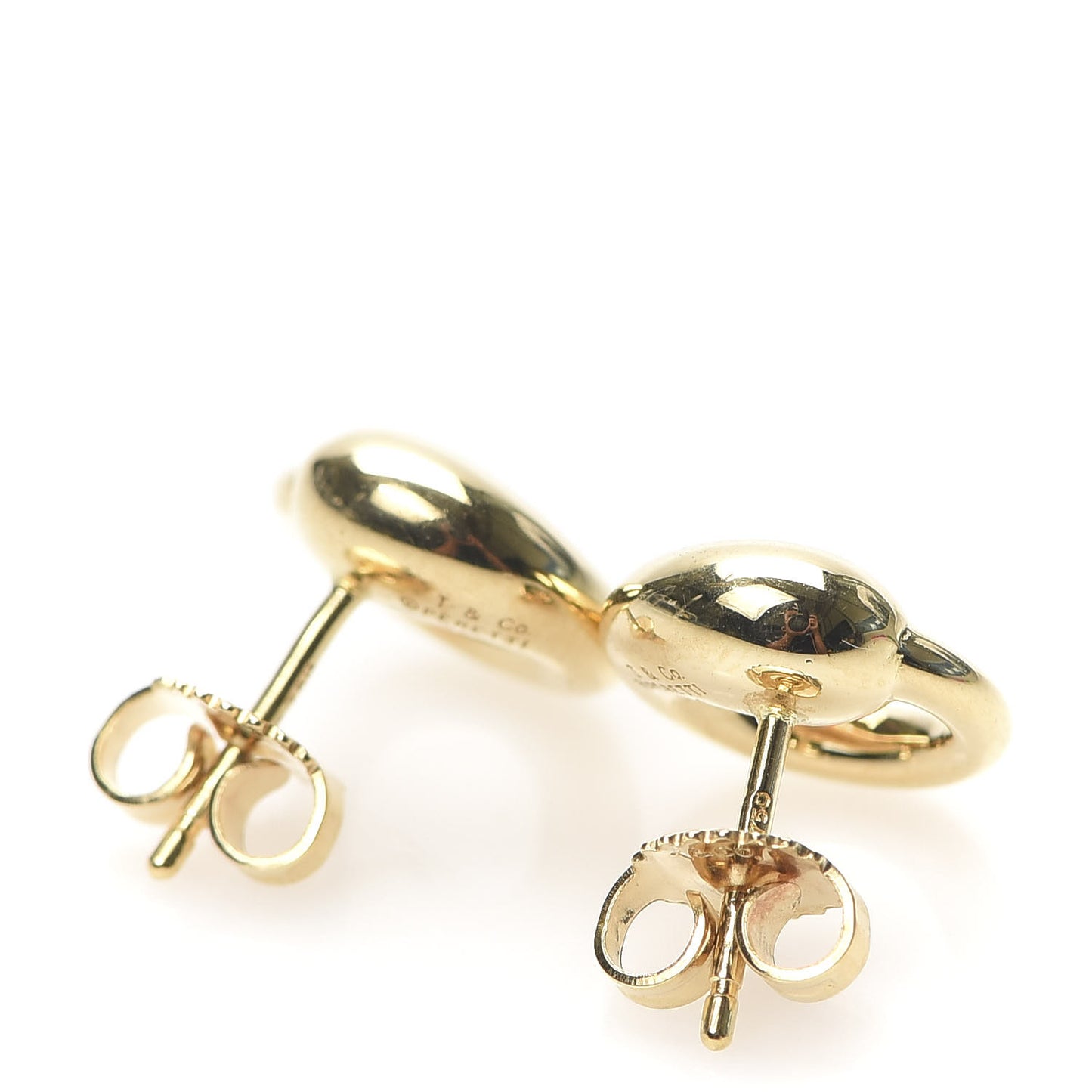 18K Yellow Gold Elsa Peretti Eternal Circle Earrings