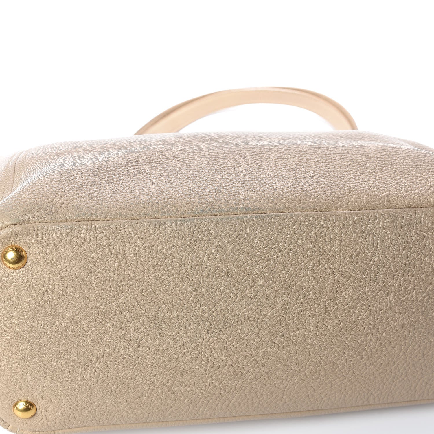 Prada Vitello Daino Side Pocket Tote Sabbia 16 of 17