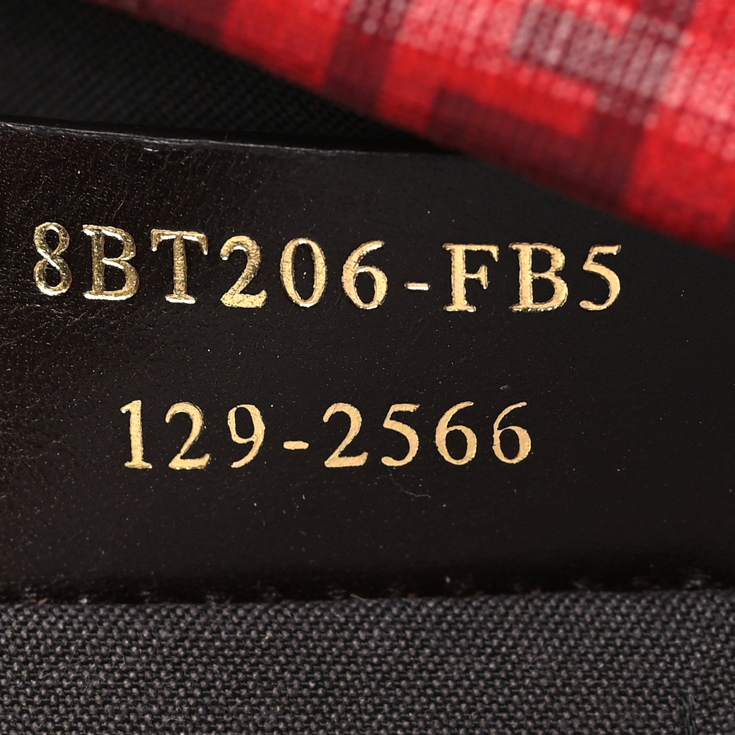 Fendi Zucchino Spalmati Vitello Messenger Bag Bordeaux Rubino 7 of 11