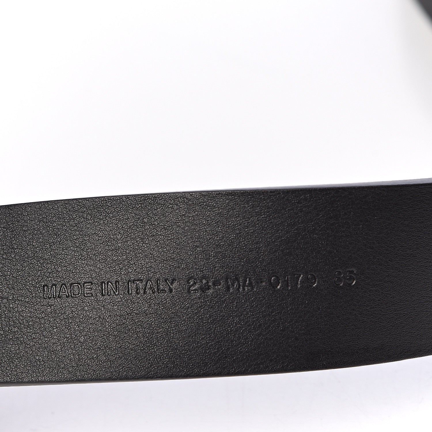 Christian Dior Calfskin Diorquake Belt 85 Black 5 of 7