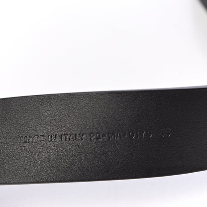 Christian Dior Calfskin Diorquake Belt 85 Black 5 of 7